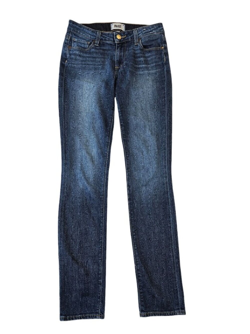 Paige Womens Jimmy Jimmy Skinny Stretch Jeans Blue Size 25